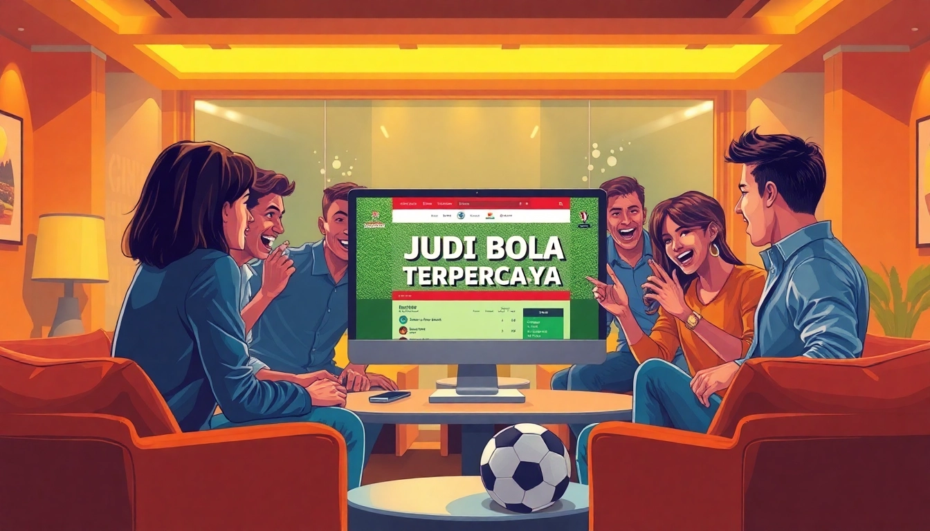 Join the excitement with the trusted judi bola terpercaya platform showcasing live betting options.